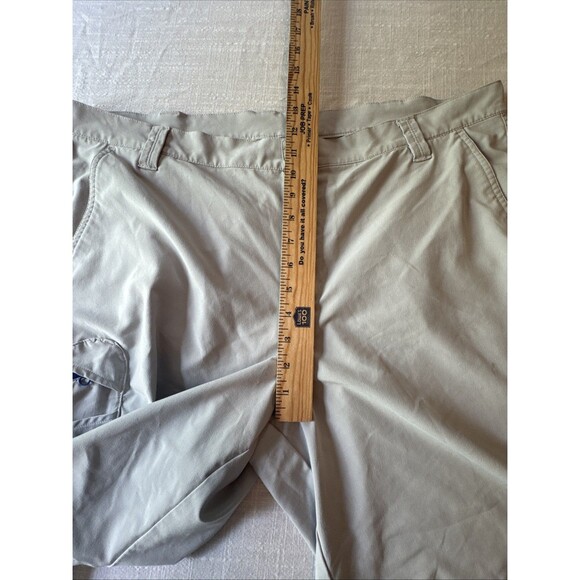 Columbia Men Light Gray Terminal Tackle Hybrid Golf Shorts PFG‎ Omni Shield W-40 - Picture 9 of 11